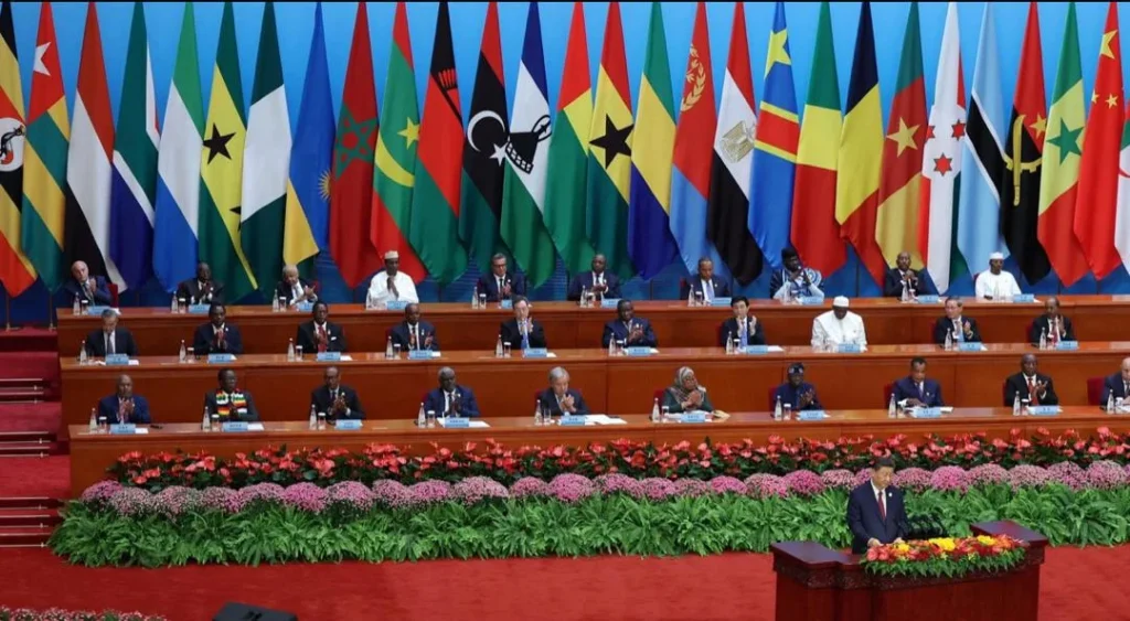 african leaders convened in Beijing