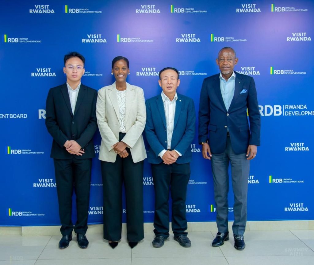 chinese delegation in Kigali