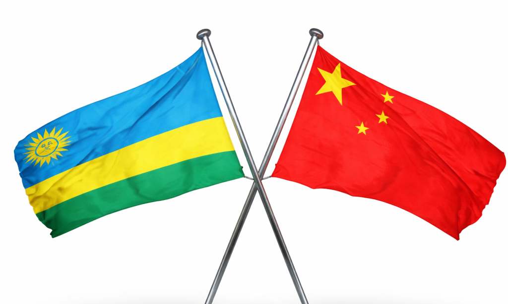 rwanda china flag