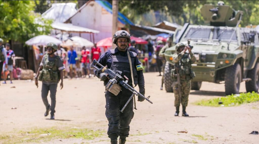 Rwanda troops in northern Mozambique