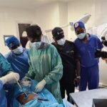 patient saved from amputation in Sierra Leone