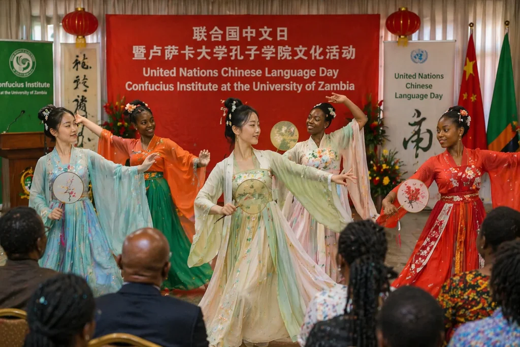 Dance Bridges Cultures at Zambia Campus Celebration