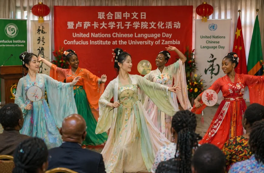 Dance Bridges Cultures at Zambia Campus Celebration