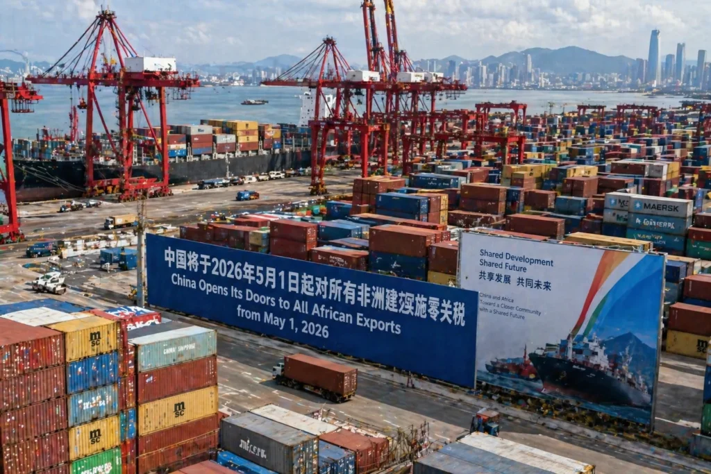 China Opens Its Doors to All African Exports from May 1