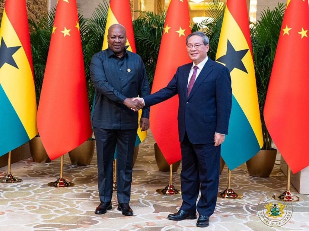 Ghana Eyes Stronger China Ties as Mahama Welcomes Envoy