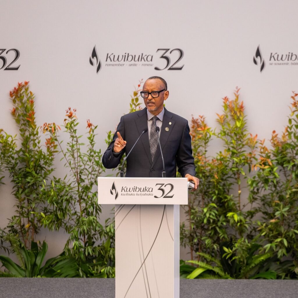 Kagame at Kwibuka 32