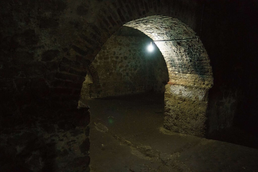 dungeon at Cape Coast Castle