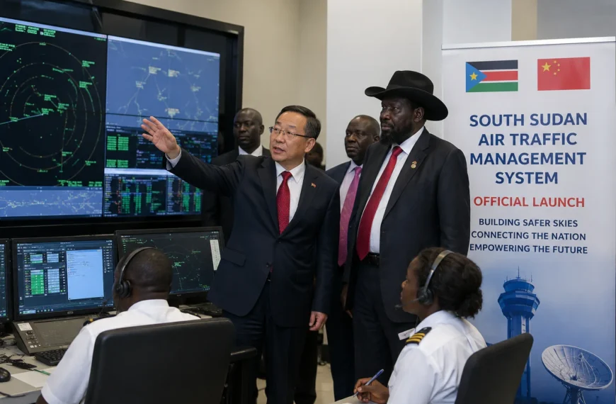 South Sudan launches Chinese-built air traffic management system