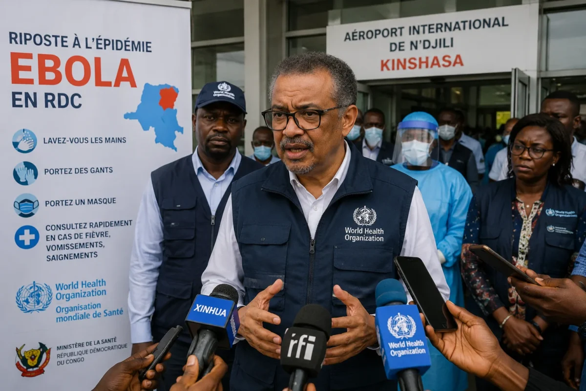 Ebola outbreak in the Democratic Republic of the Congo