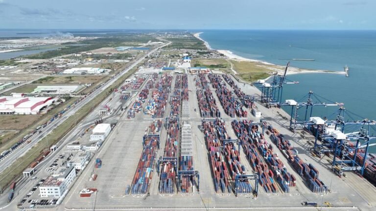 Lekki port in Lagos