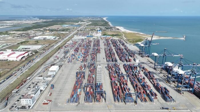 Lekki port in Lagos