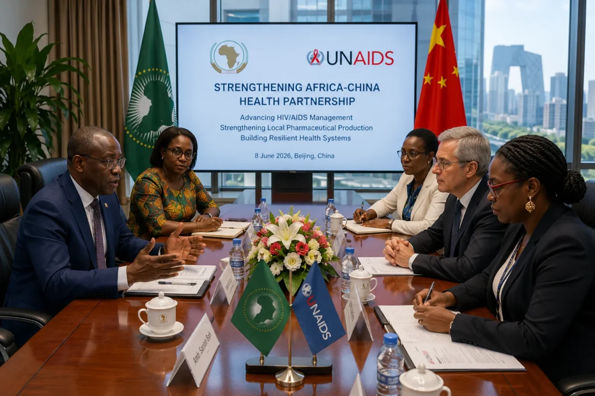 AU and UNAIDS Strengthen Africa-China Health Partnership