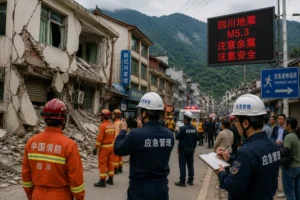 Moderate Earthquake Strikes China's Sichuan Province