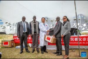Chinese Medical Team Supports Refugees in Zambia
