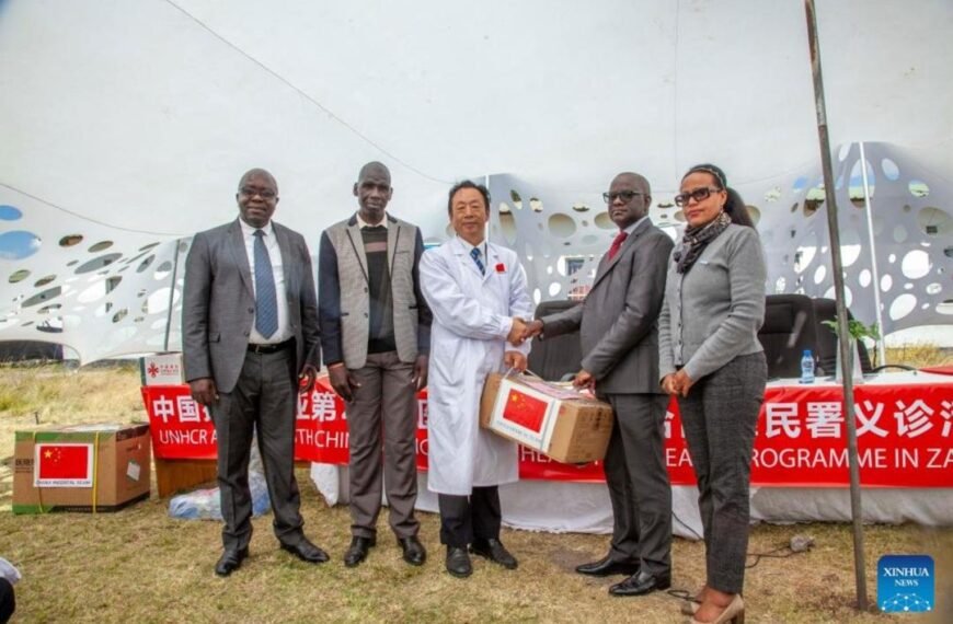 Chinese Medical Team Supports Refugees in Zambia