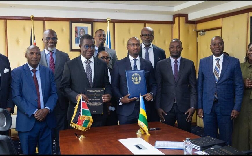 Rwanda and Kenya have signed a strategic agreement aimed at strengthening petroleum supply security