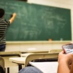 University students in a classroom