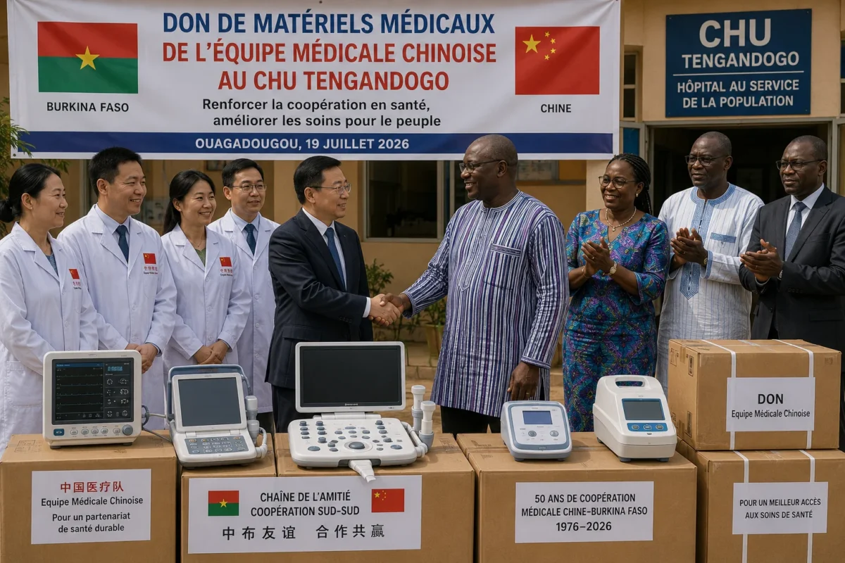 Chinese Medical Team Strengthens Healthcare in Burkina Faso