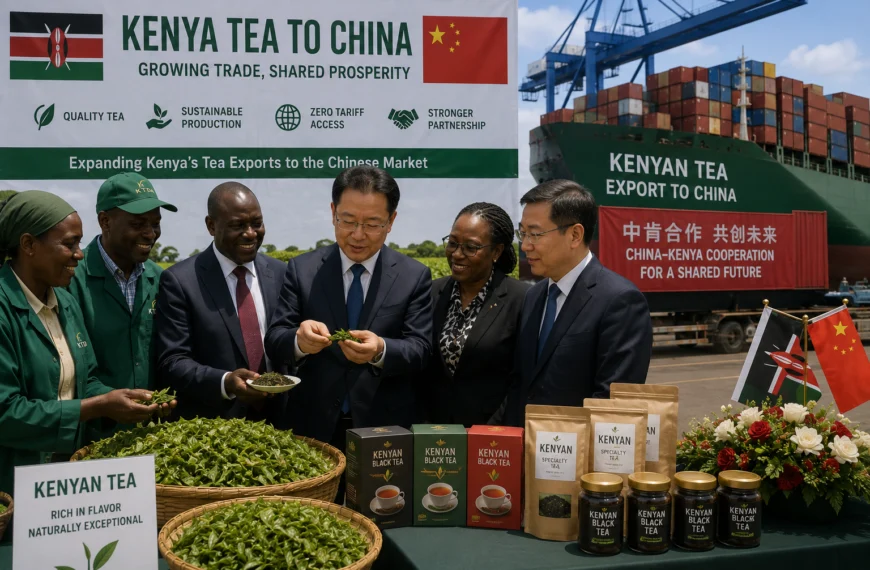 Kenya Deepens Tea Export Partnership with China