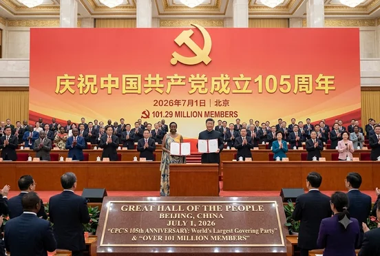 Communist Party of China Marks 105th Anniversary as Membership Surpasses 101 Million
