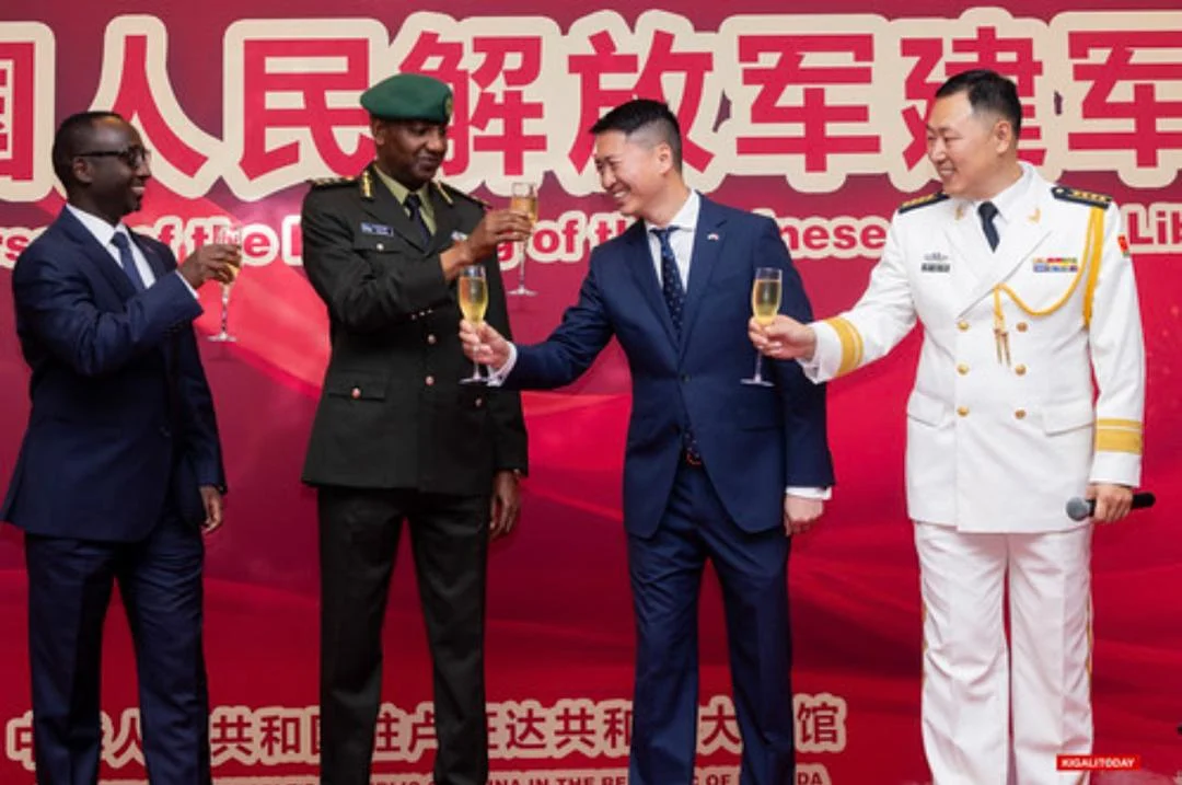 China, Rwanda Highlight Growing Military Partnership at PLA Anniversary Reception
