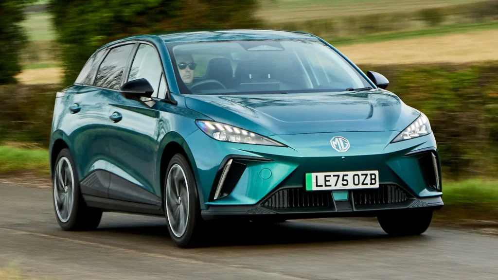 An electric vehicle charging, illustrating rising EV demand