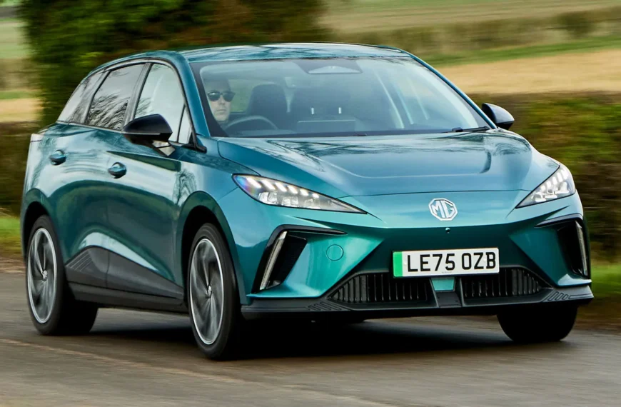 An electric vehicle charging, illustrating rising EV demand