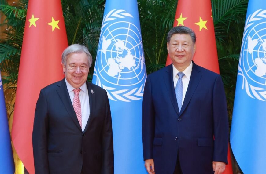 Xi voices firm support for UN in meeting with Guterres