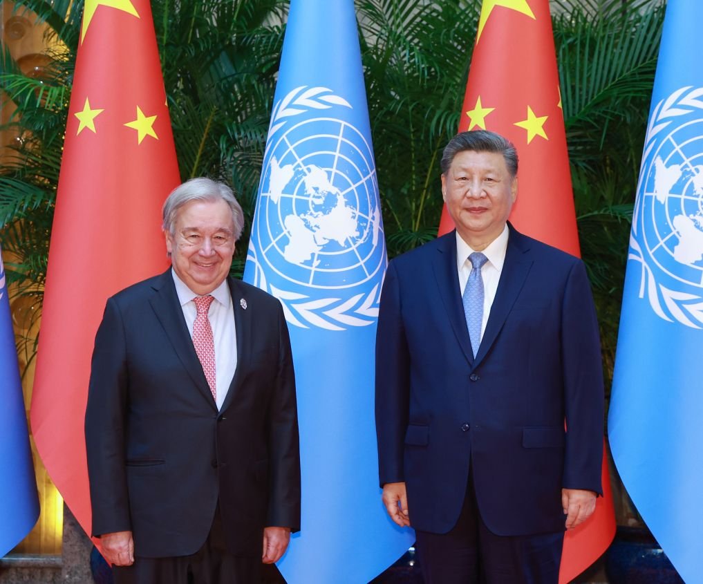 Xi voices firm support for UN in meeting with Guterres