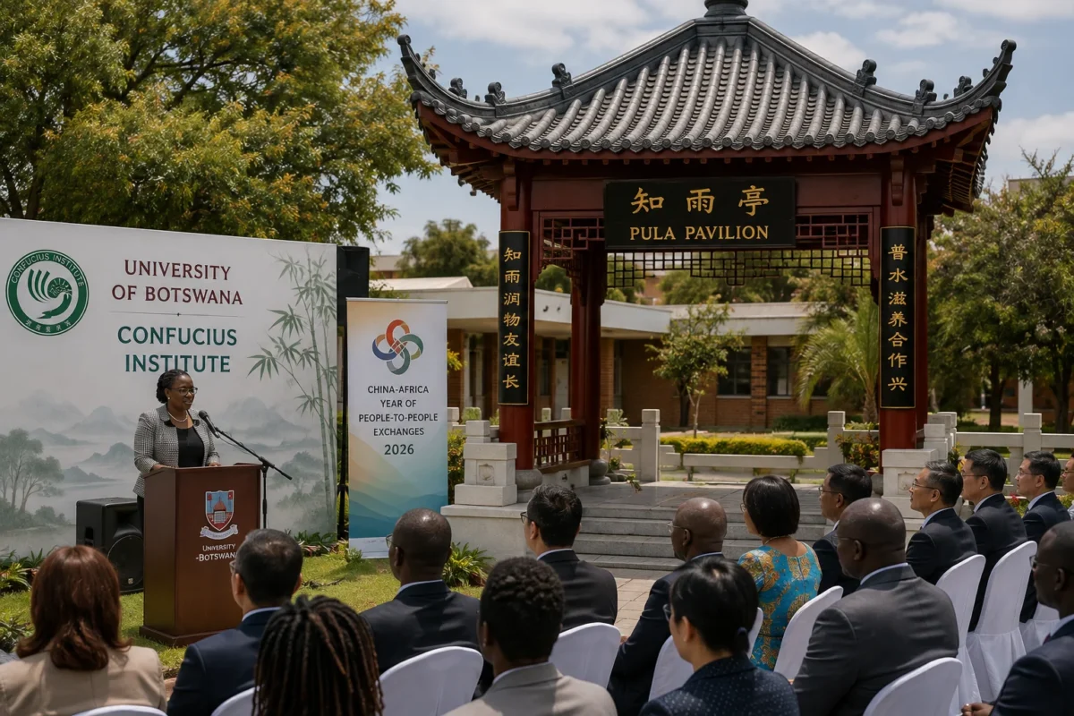 Botswana-China Ties Take Root at University of Botswana