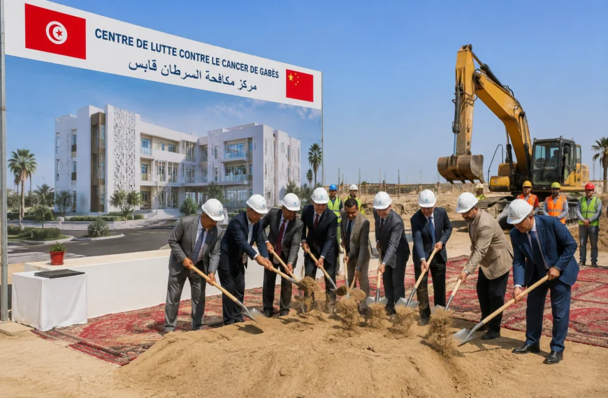 China-Aided Cancer Center Takes Shape in Tunisia’s Southeast