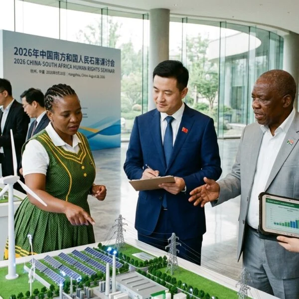 China and South Africa Discuss Development and Human Rights in Global South Forum