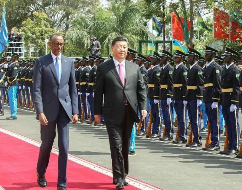 President Xi Jinping's visit to Rwanda in 2018