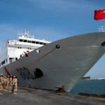 Chinese navy hospital ship arrives in Mauritania for medical mission