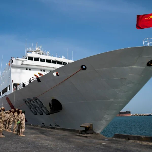 Chinese navy hospital ship arrives in Mauritania for medical mission