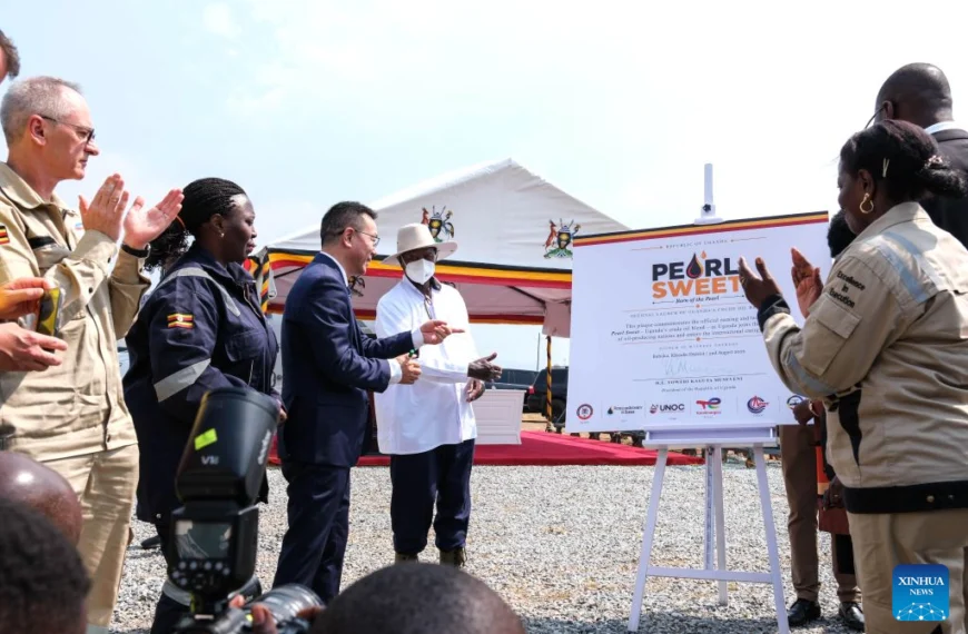 Uganda names crude oil blend Pearl Sweet