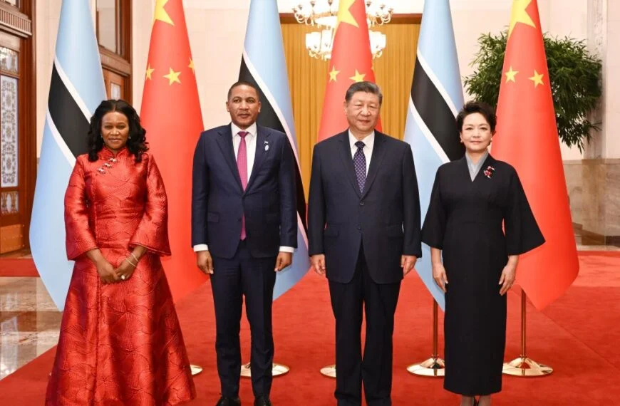 China Botswana cooperative partnership