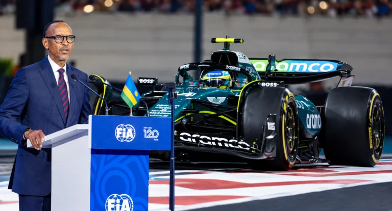 formula 1 in Rwanda